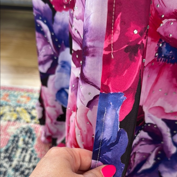 Boston Proper Floral Wedding Dress - Picture 9 of 9